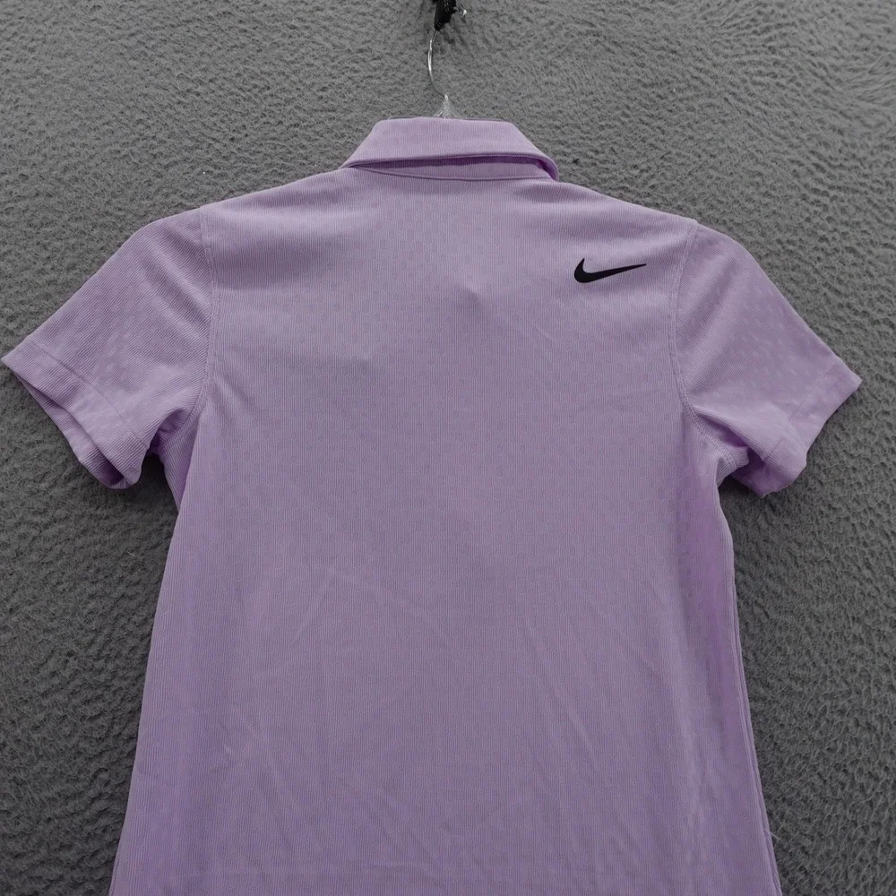 Nike Dri FIT ADV‎ Golf Polo Size XS Lavender Womens Performance Shirt NEW